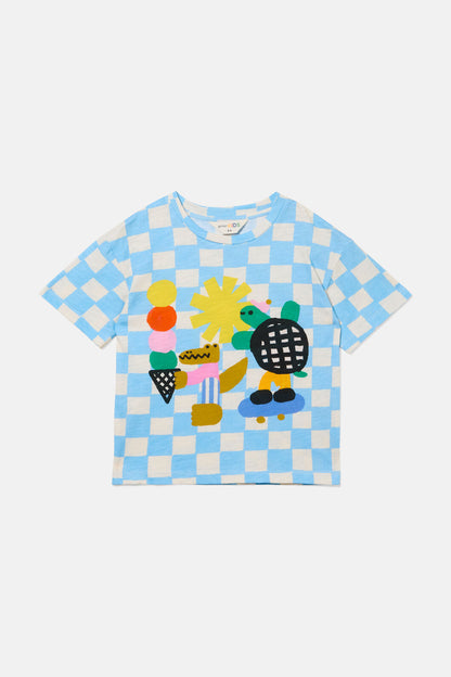 Gorman - Check Mate Kids SS Tee - multi