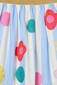 Gorman - Sequin Stripe Kids Skirt - stripe