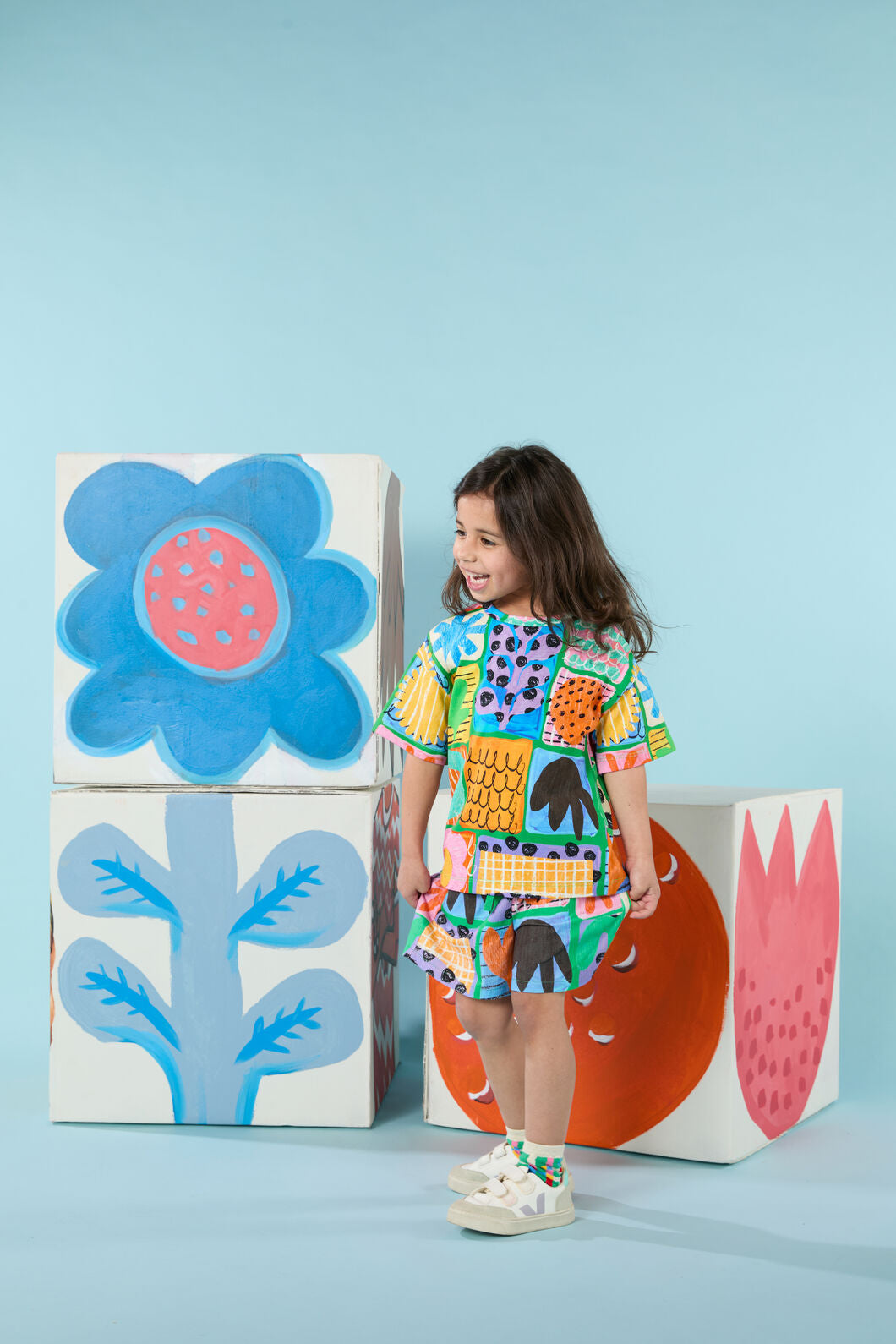 Gorman - Vacay Kids Tee - print