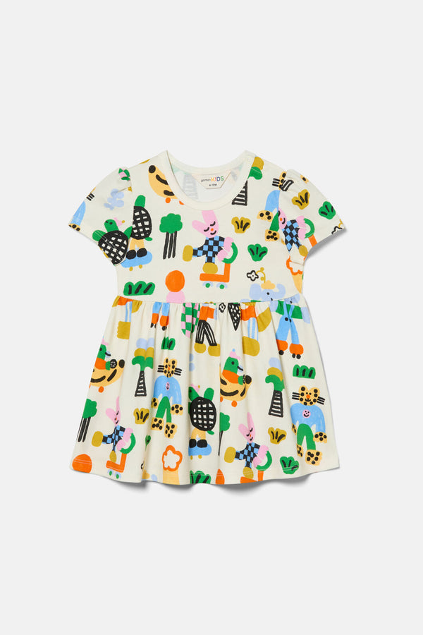 Gorman - Cool Friends Baby Dress - cream