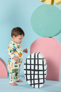 Gorman - Cool Friends Baby Onesie - cream