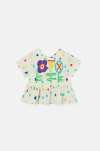 Gorman - Mini Floral Kids Petal Top - multi
