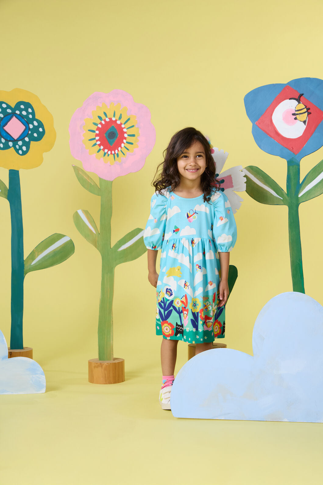 Gorman - Hidden Hills Kids Dress - blue