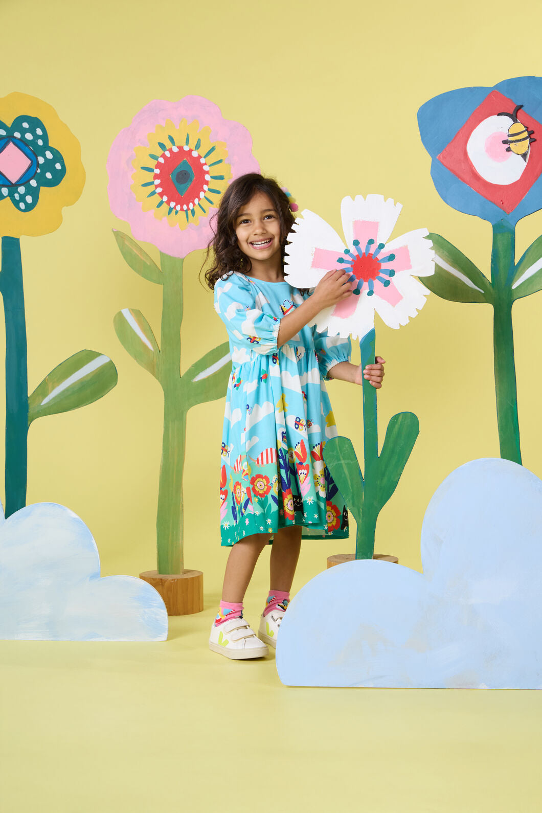 Gorman - Hidden Hills Kids Dress - blue