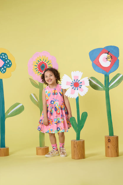 Gorman - Butterfly Kids Tulip Dress - pink
