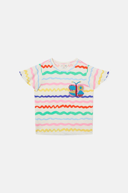Gorman - Butterfly Kids Tee - cream