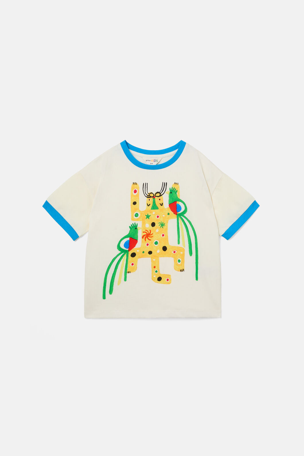 Gorman - Rio Leopard Kids Ss Tee - cream
