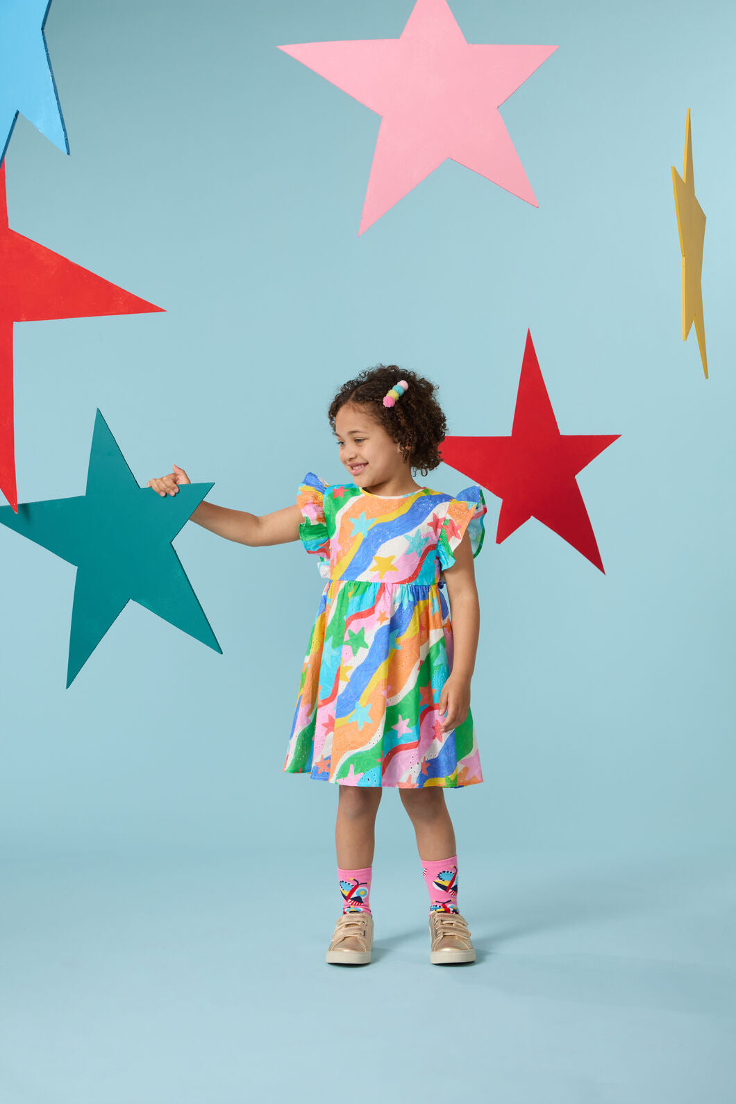 Gorman - Shine Kids Broderie Dress - multi