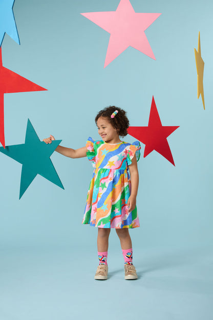 Gorman - Shine Kids Broderie Dress - multi