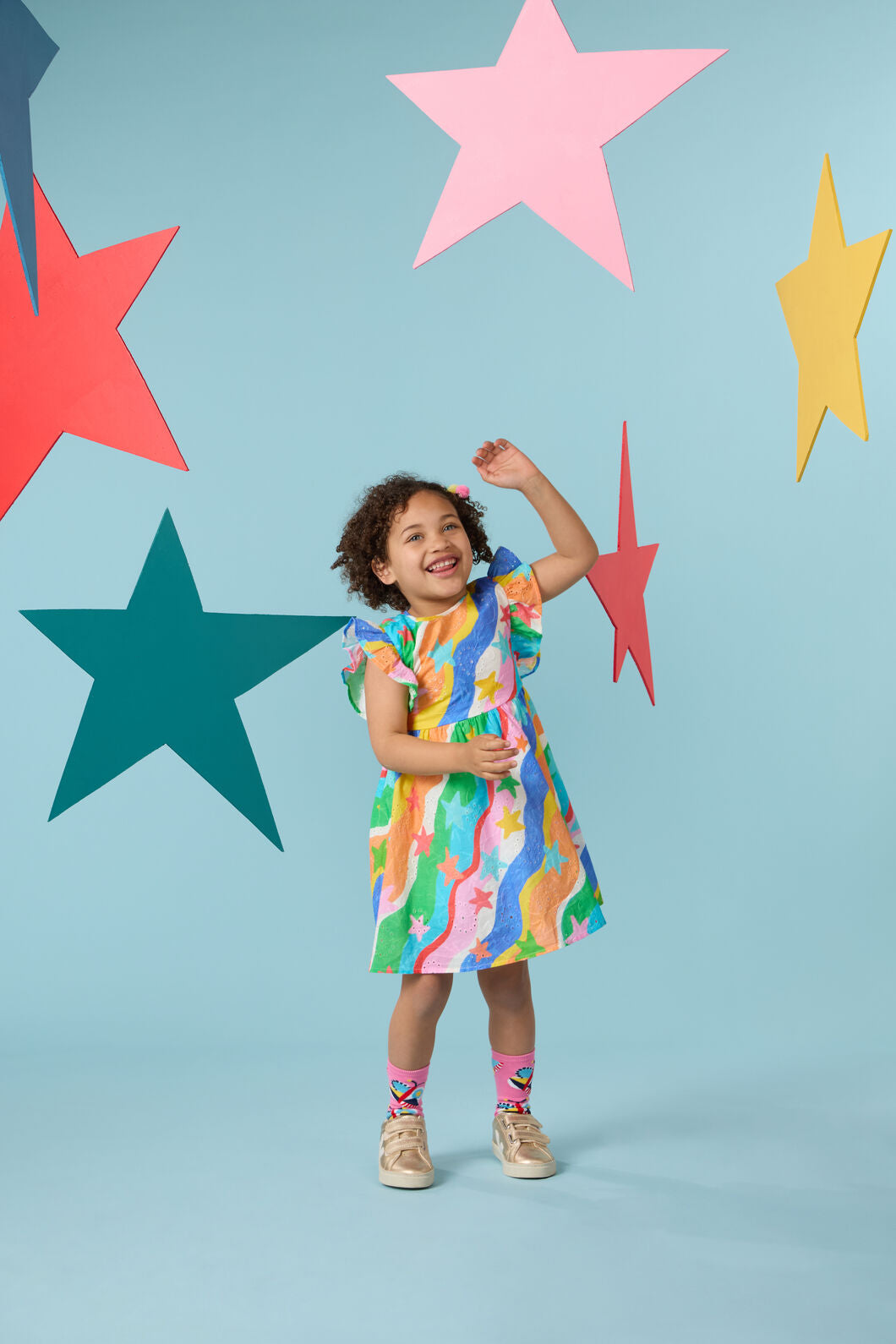 Gorman - Shine Kids Broderie Dress - multi