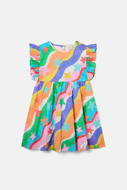 Gorman - Shine Kids Broderie Dress - multi