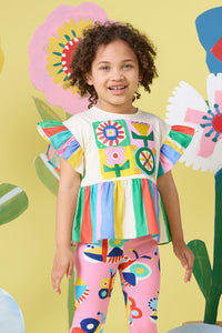 Gorman - Hideout Geo Kids Top - multi