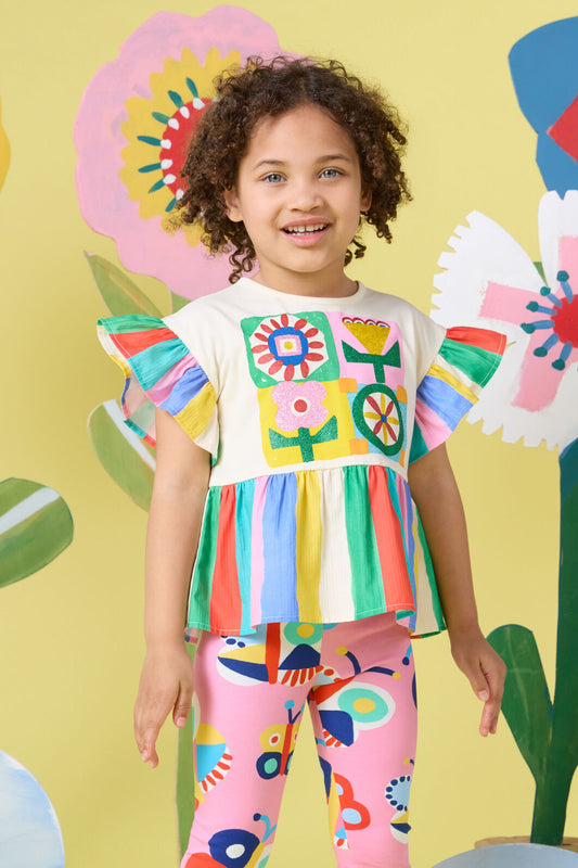Gorman - Hideout Geo Kids Top - multi