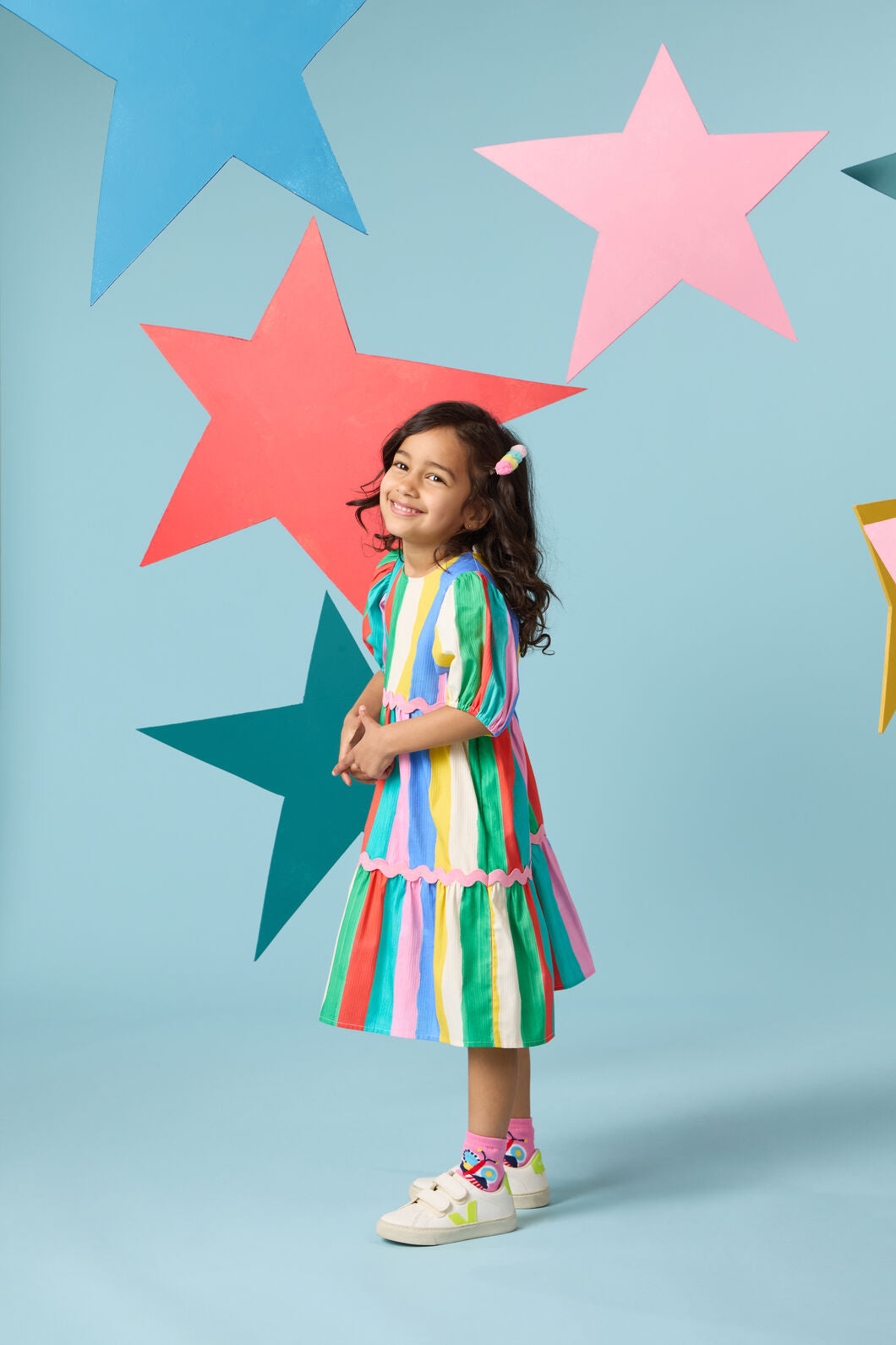 Gorman - Carnival Stripe Kids Dress - stripe
