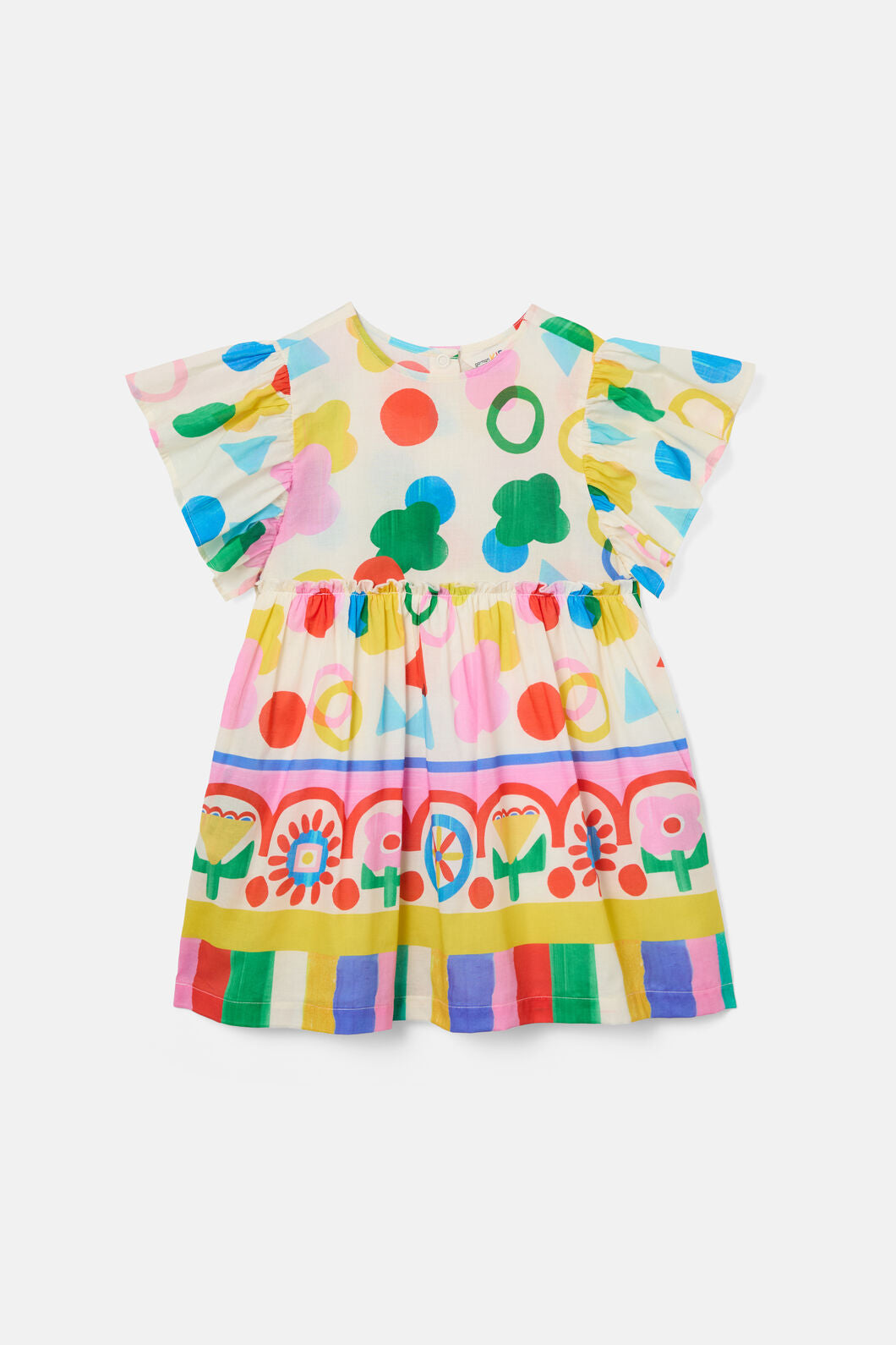 Gorman - Hideout Border Kids Dress - multi
