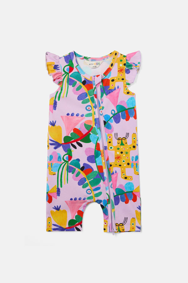 Gorman - Rio Baby Onesie - lilac