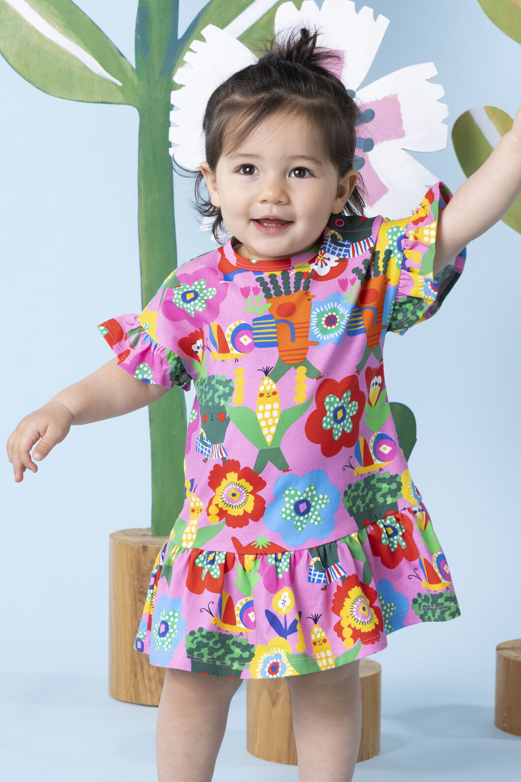 Gorman - Walkabout Baby Dress - pink