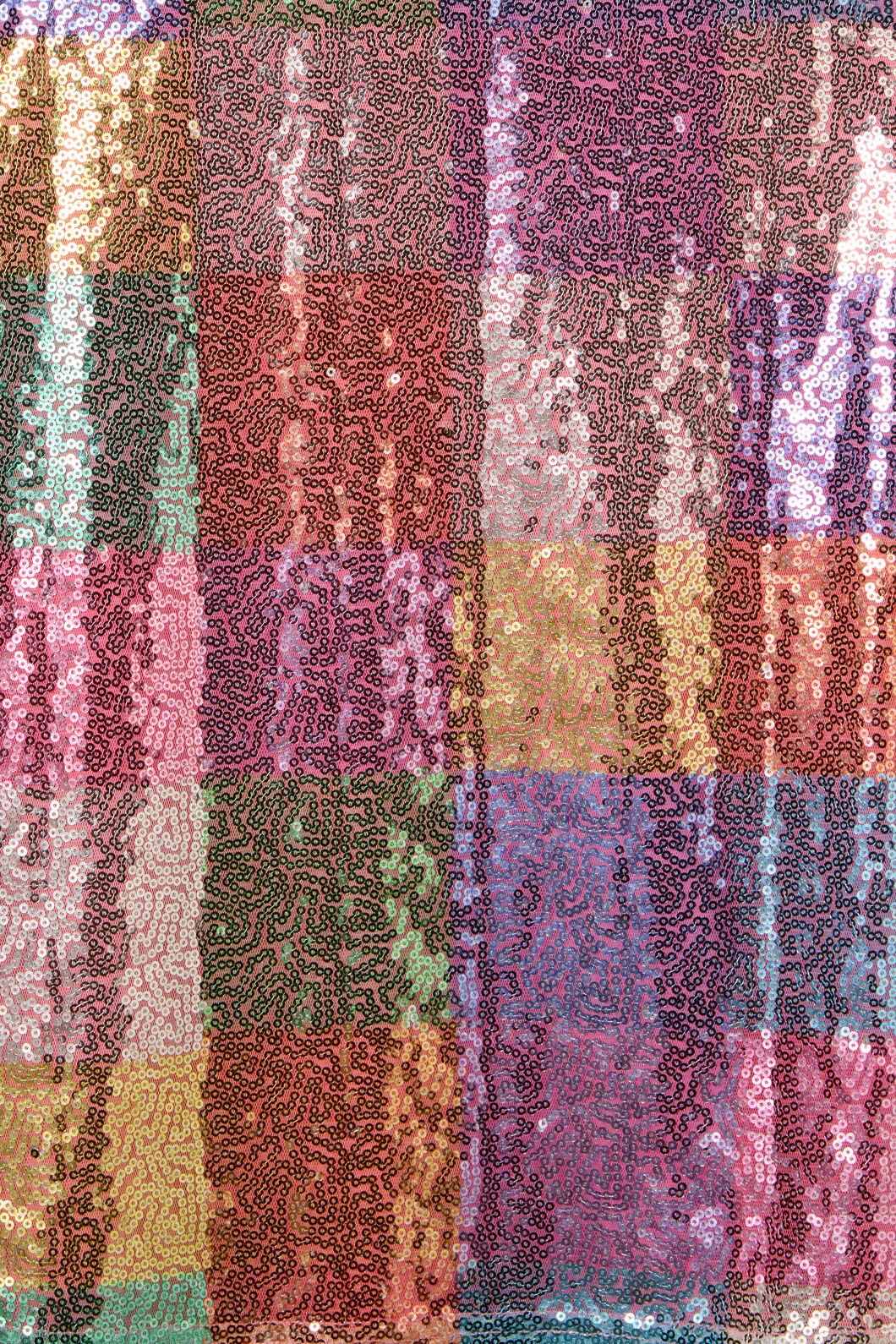 Gorman - Gingham Sequin Kids Dress - multi