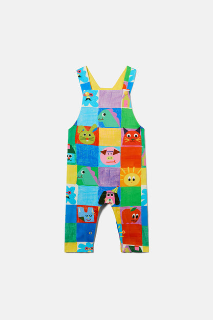 Gorman - Check Mate Baby Overalls - multi