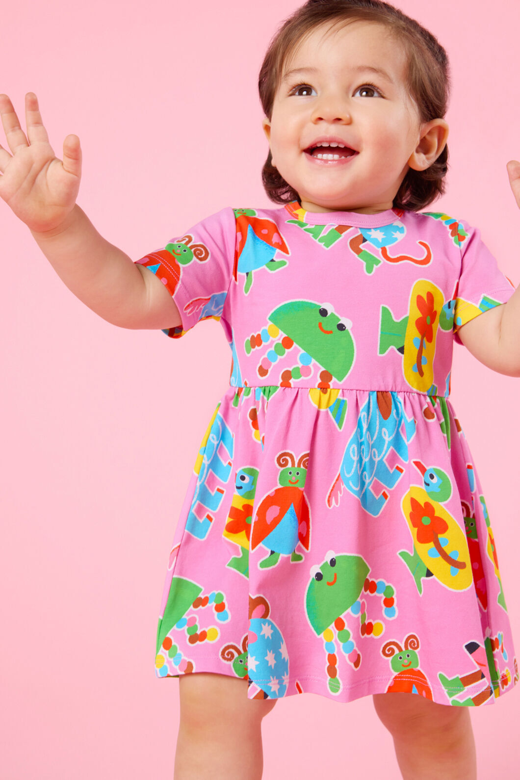 Gorman - Buggy Boo Baby Dress - pink