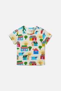 Gorman - Little Huts Baby SS Tee - cream