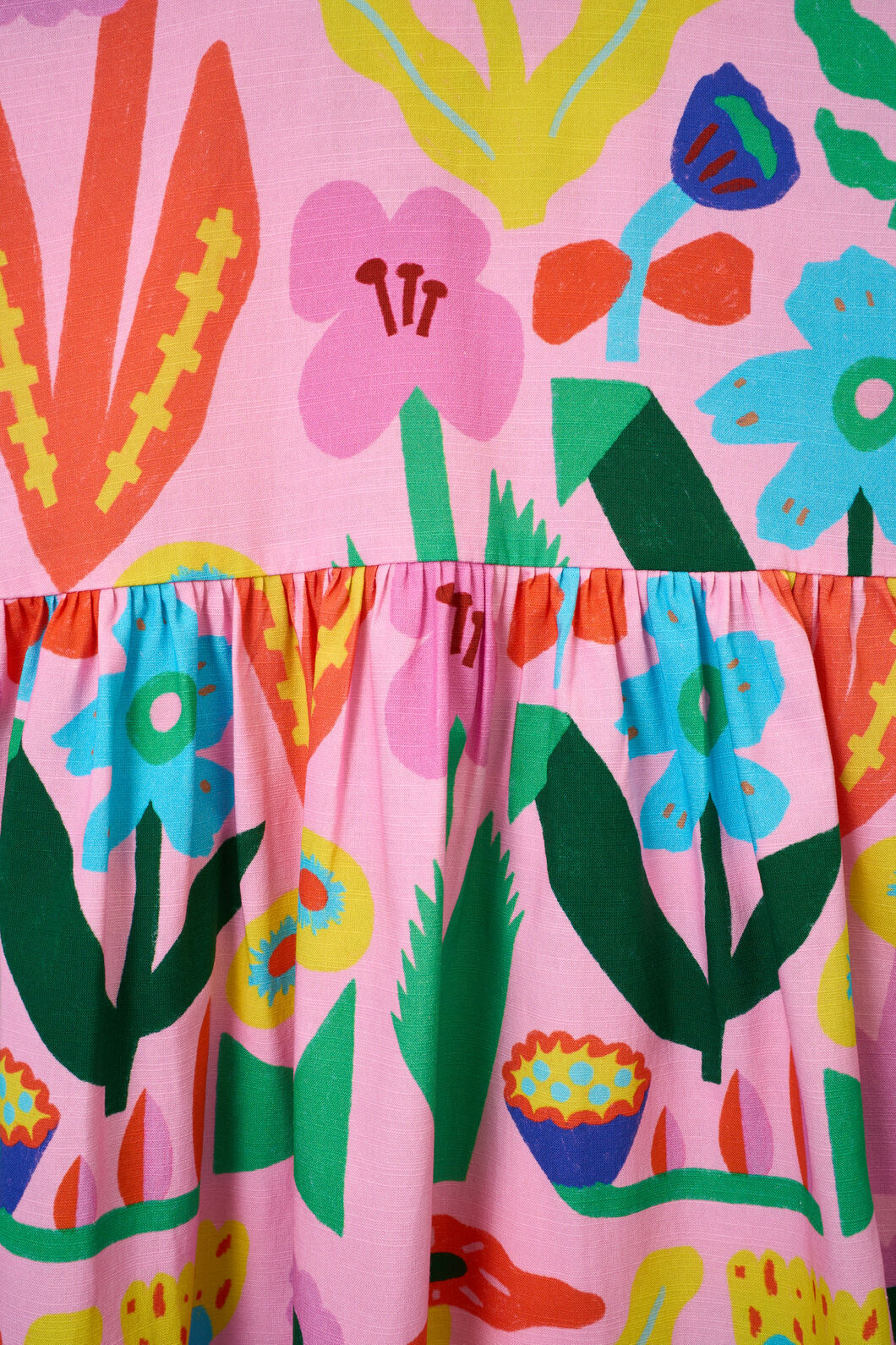 Gorman - Bold Floral Kids Dress - pink