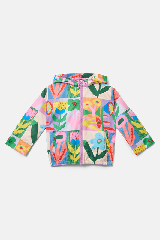 Gorman - Floral Patchy Kids Raincoat - multi