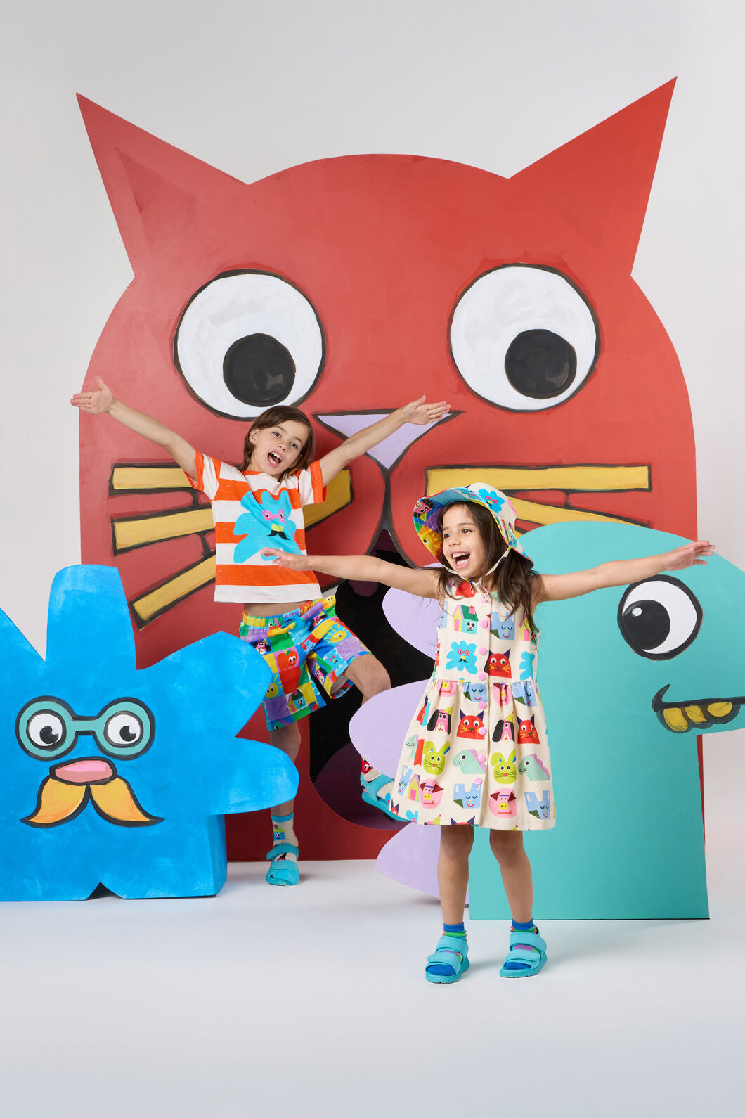 Gorman - Birthday Kids Pinafore - cream