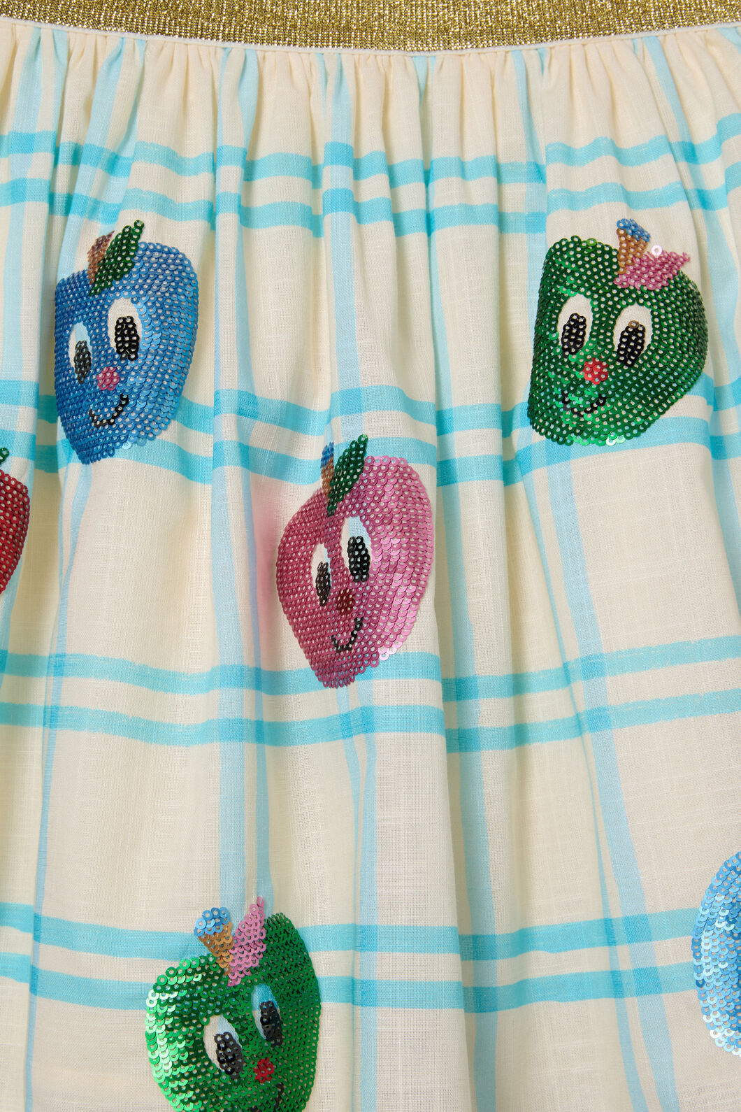 Gorman - Apple Sequins Kids Party Skirt - multi