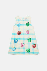 Gorman - Apples Sequins Kids Party Dress - multi
