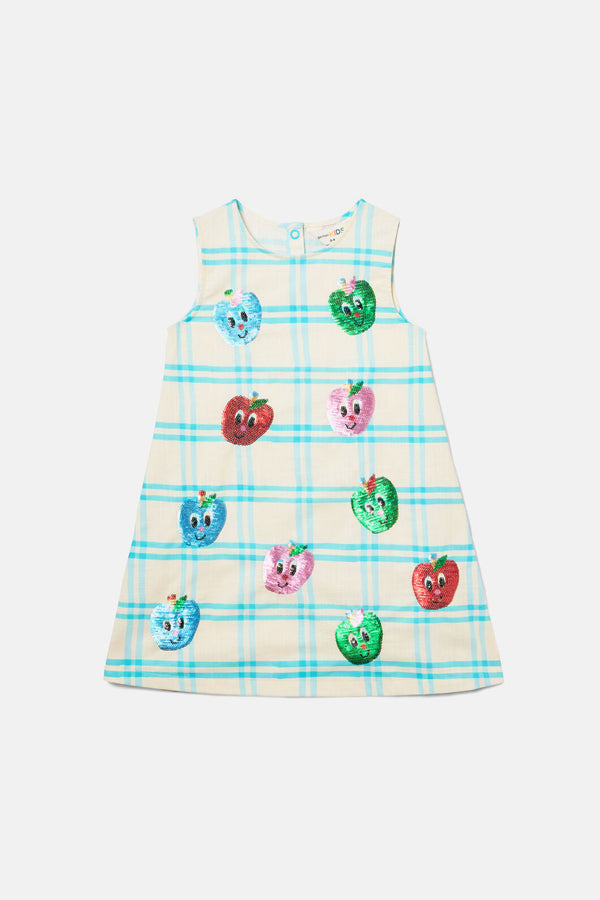 Gorman - Apples Sequins Kids Party Dress - multi