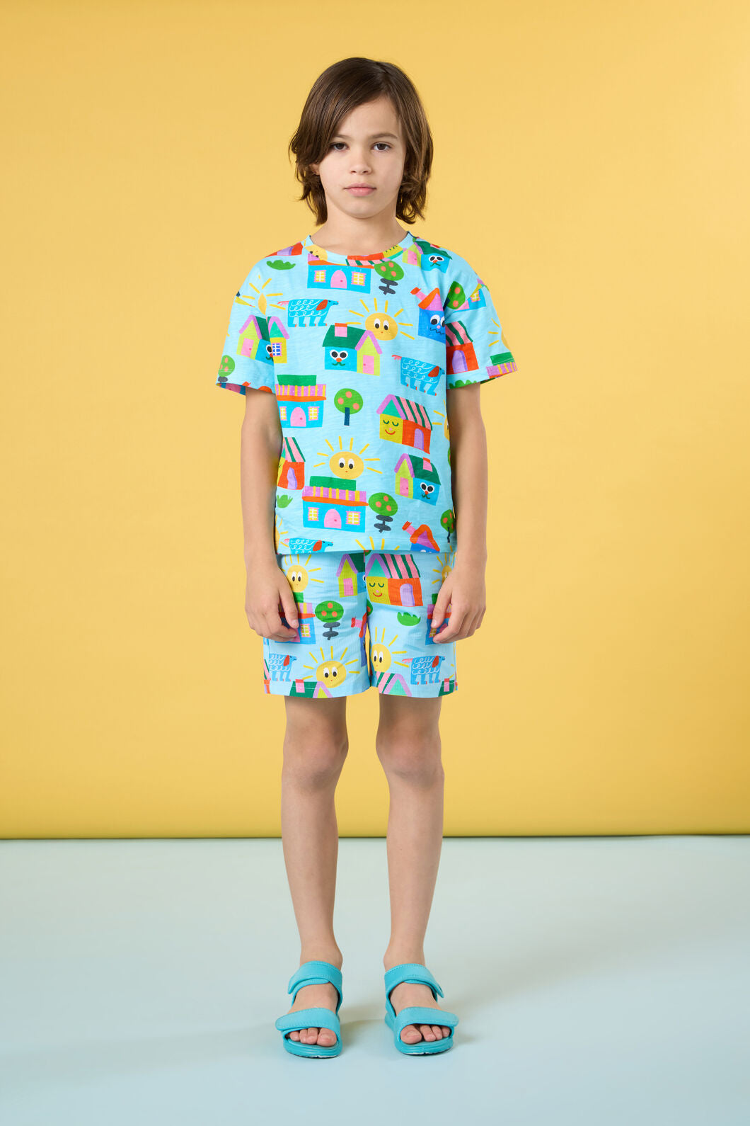 Gorman - Little Huts Kids SS Tee - blue