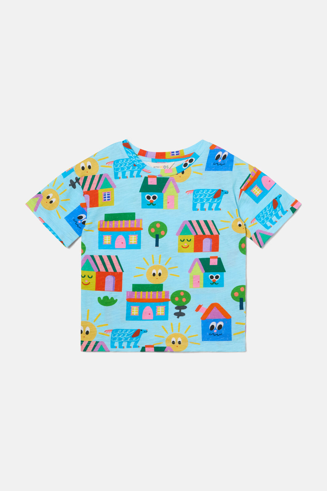 Gorman - Little Huts Kids SS Tee - blue