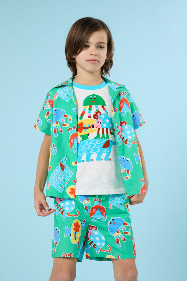 Gorman - Buggy Stack Kids Ss Tee - cream