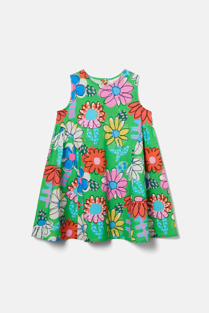 Gorman - Cut Out Floral Kids Splice Dre - green