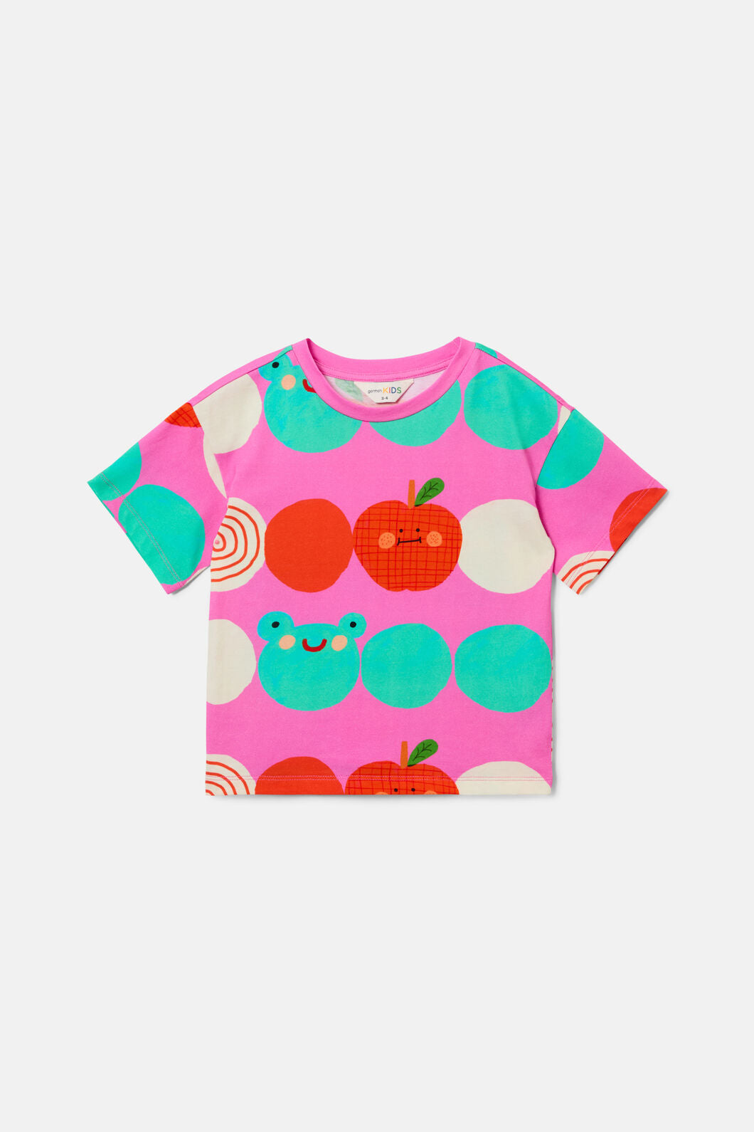 Gorman - Spot Face Kids SS Tee - pink