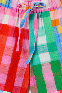 Gorman - Vichy Check Kids Frill Shorts - multi