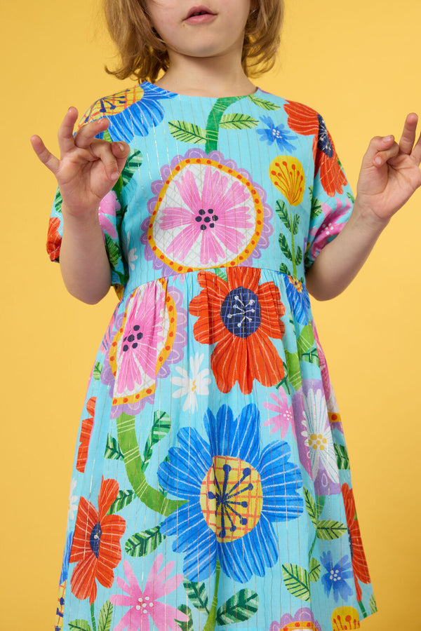 Gorman - Spring Time Kids Dress - blue