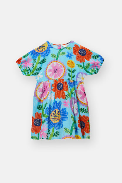 Gorman - Spring Time Kids Dress - blue