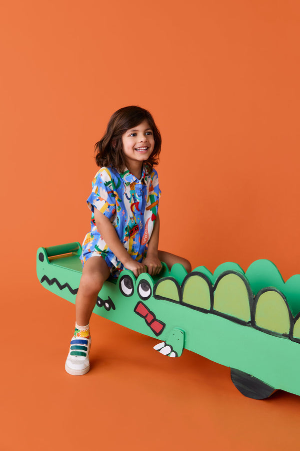 Gorman - Lets Go Stripe Kids Shirt - multi