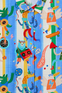 Gorman - Lets Go Stripe Kids Shirt - multi