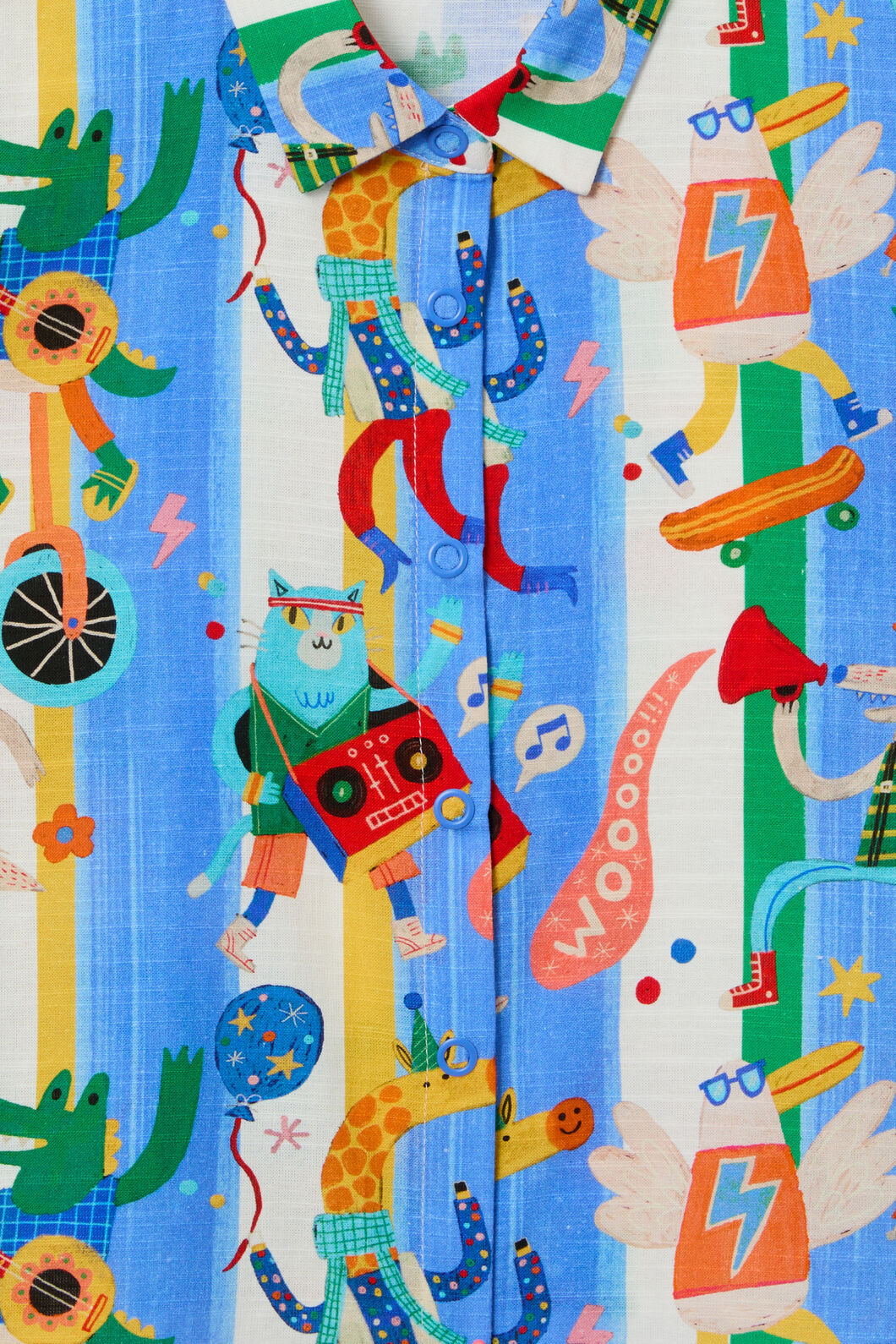 Gorman - Lets Go Stripe Kids Shirt - multi