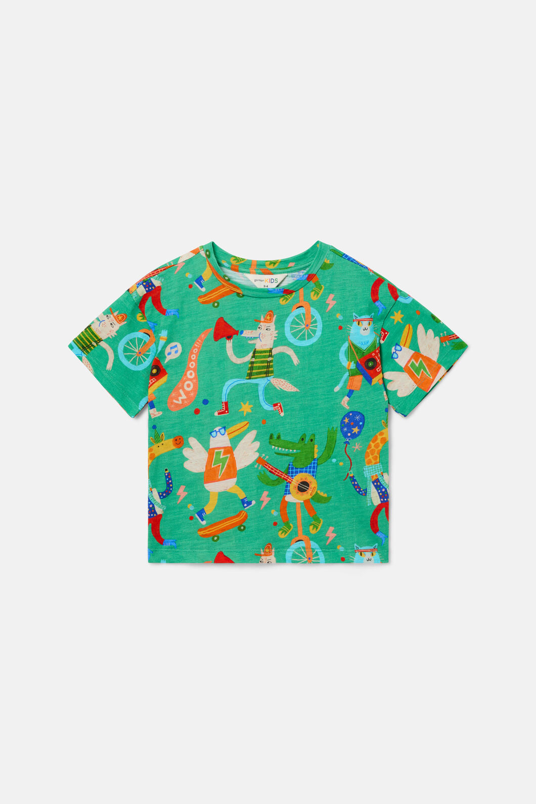 Gorman - Lets Go Kids SS Tee - green