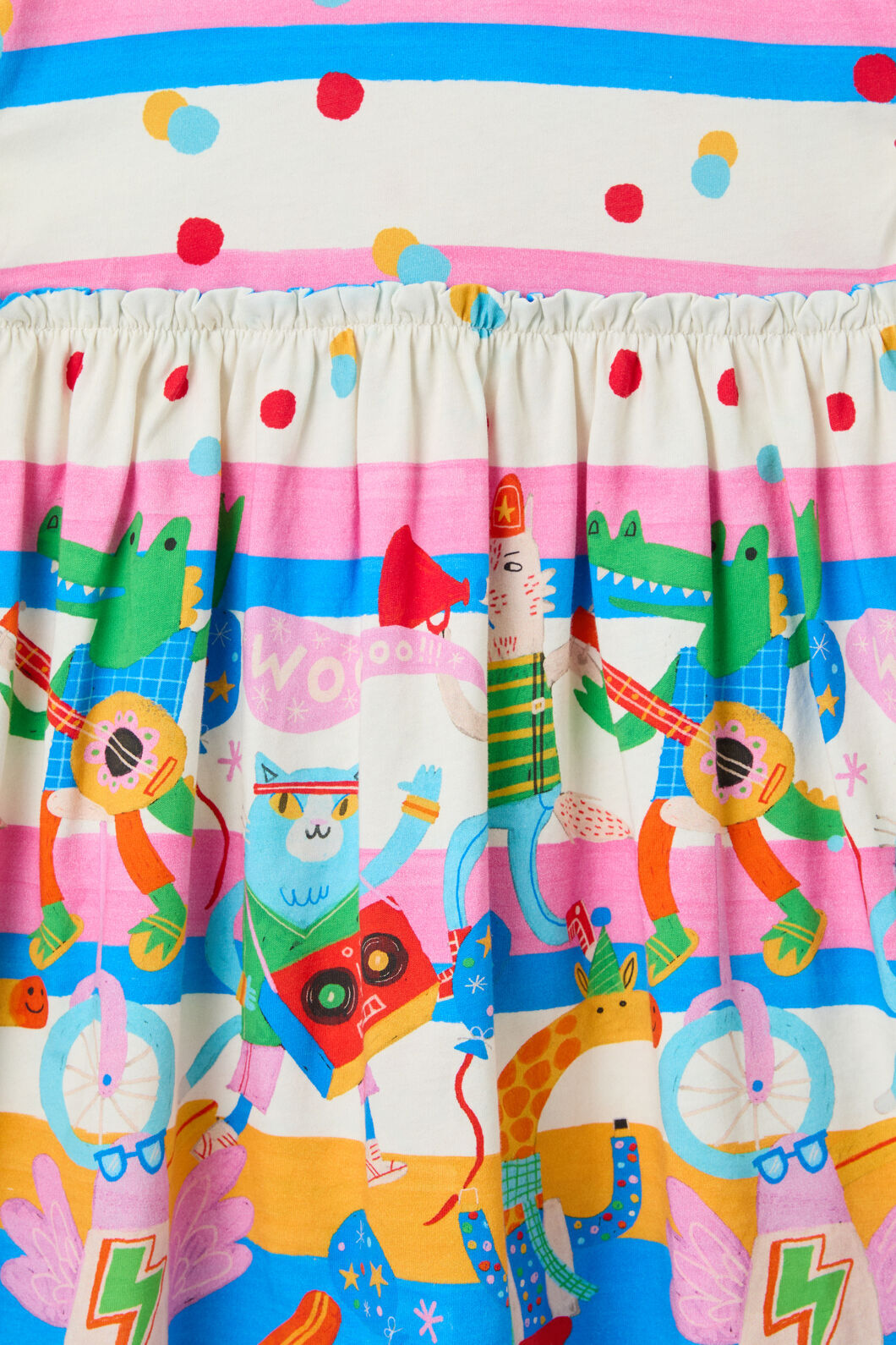 Gorman - Party Stripe Kids Dress - multi
