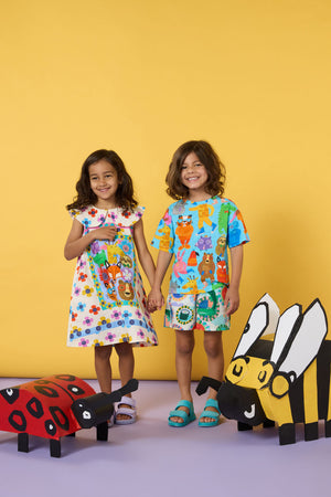 Gorman - Happy Guys Kids Dress - multi