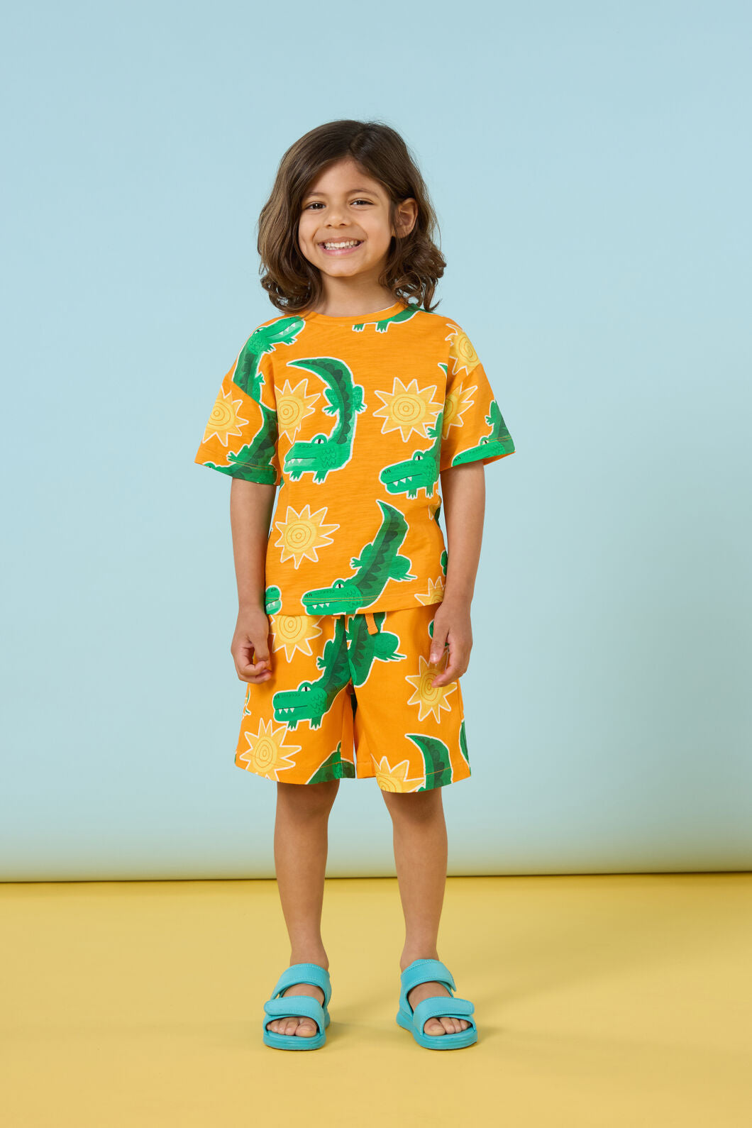 Gorman - Sunny Croc Kids SS Tee - orange