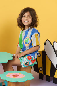 Gorman - Froggy Stripe Kids SS Tee - multi