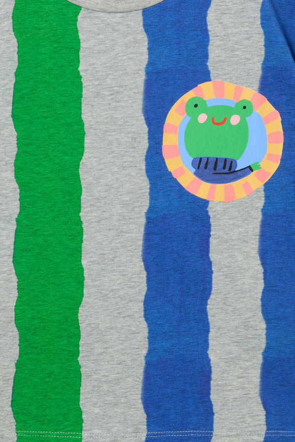 Gorman - Froggy Stripe Kids SS Tee - multi