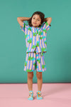 Gorman - Croc Stripe Kids Pyjama Set - multi