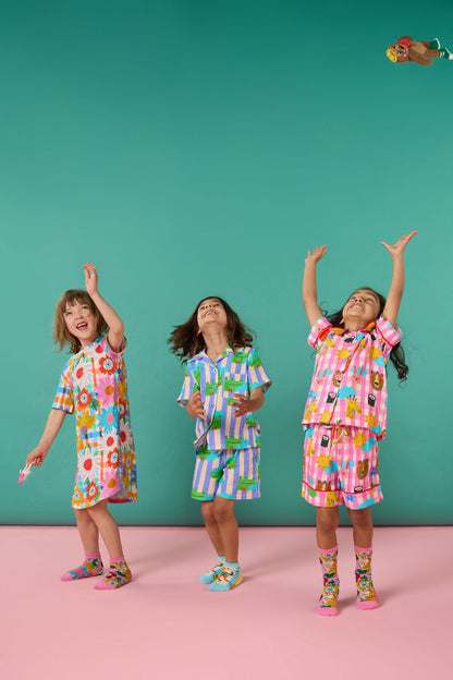 Gorman - Croc Stripe Kids Pyjama Set - multi